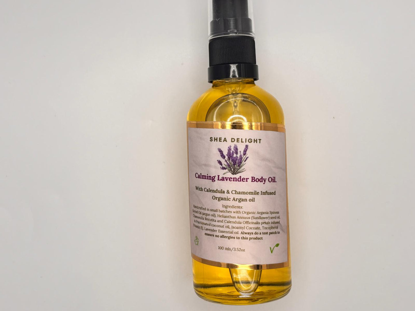 Calendula & Chamomile Infused Argan Body Oil