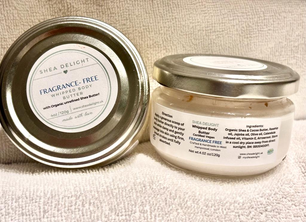Fragrance-Free whipped Body Butter
