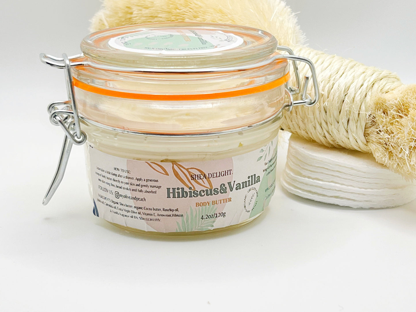 SHEA DELIGHT - HIBISCUS & VANILLA