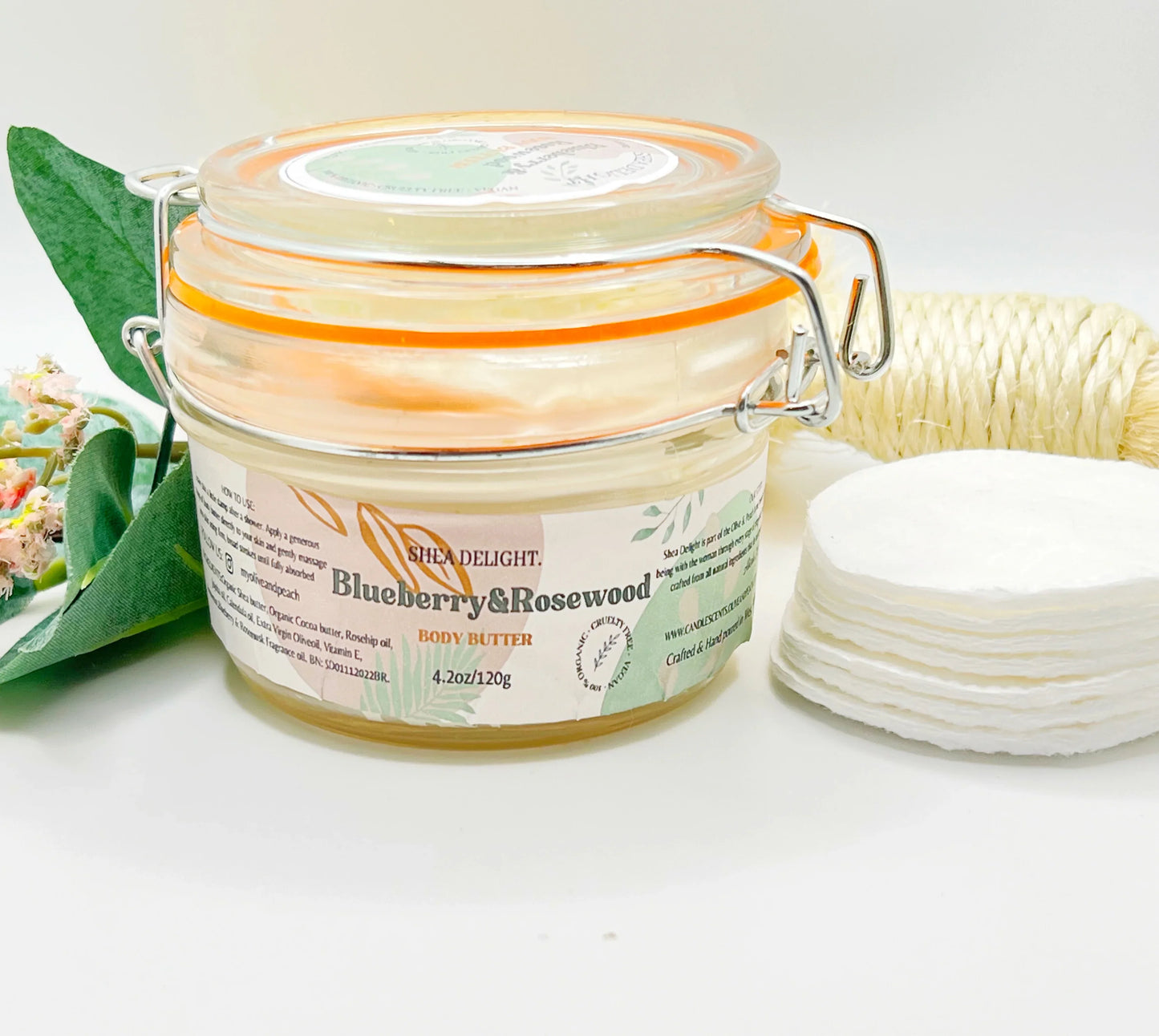 SHEA DELIGHT - BLUEBERRY & ROSE MUSK