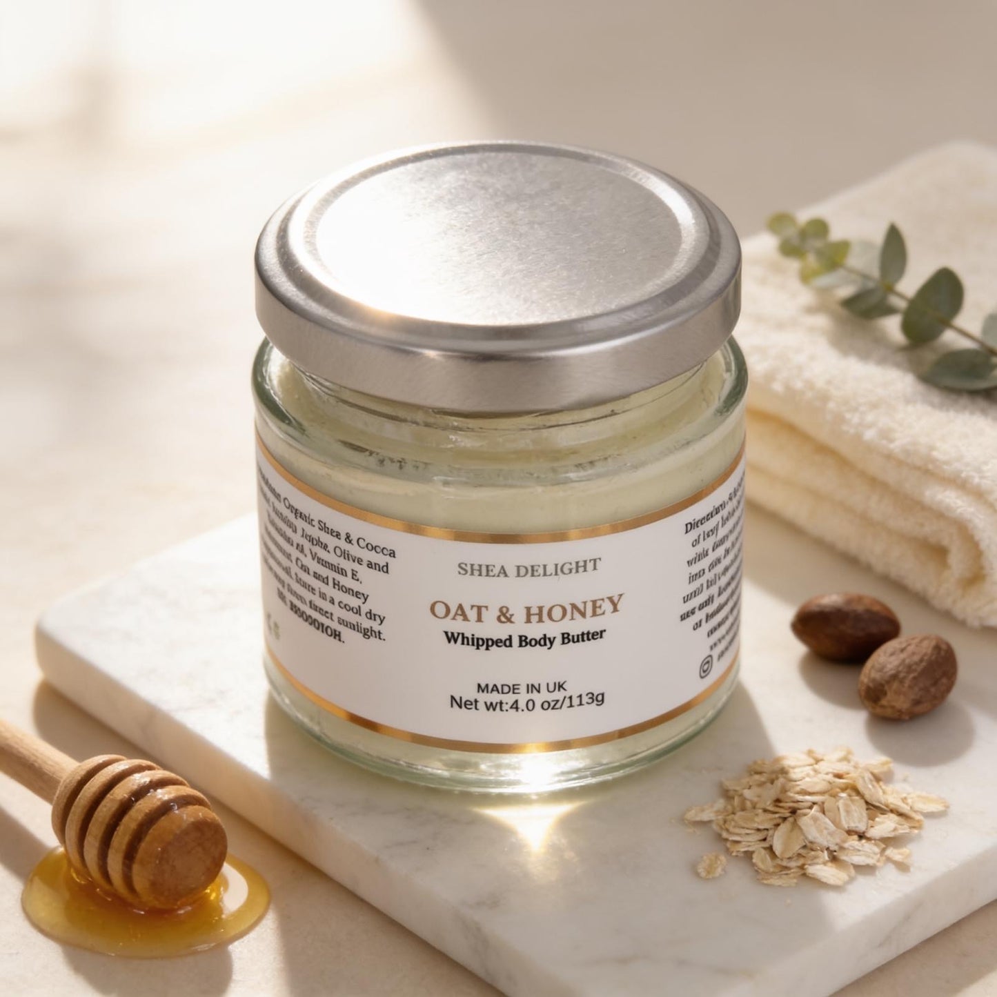 Oat & Honey Whipped Body Butter