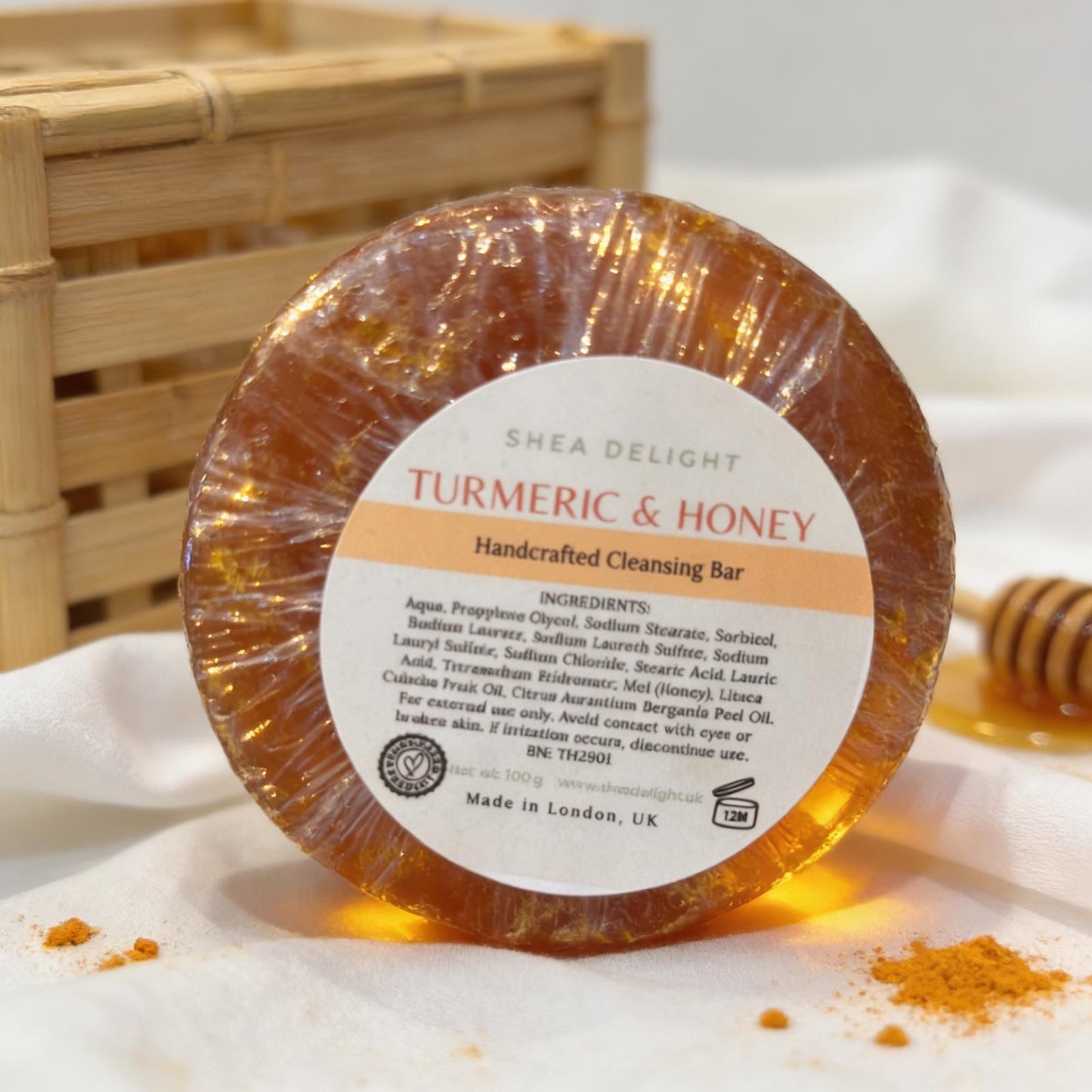 Turmeric and Honey Cleansing Bar