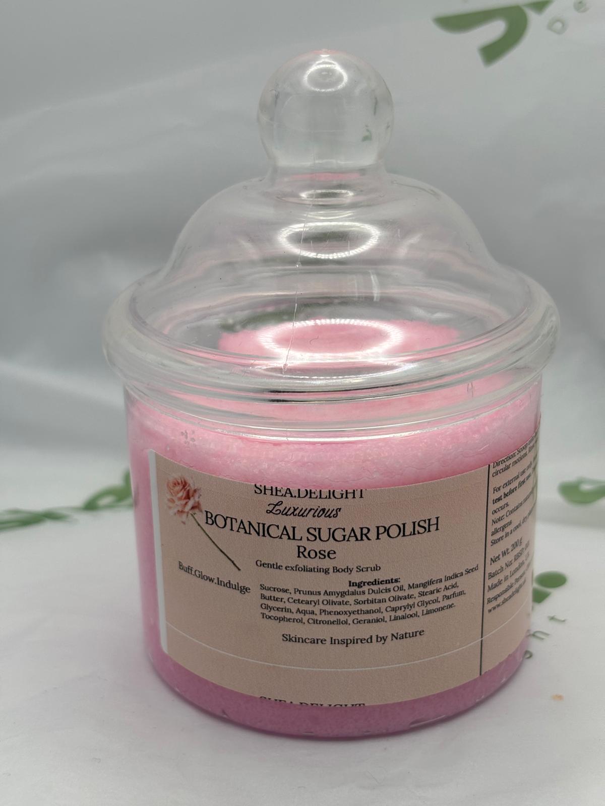 Rose Emulsified Sugar Scrubs