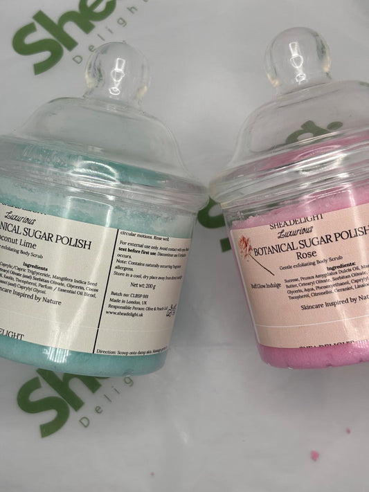Rose Emulsified Sugar Scrubs