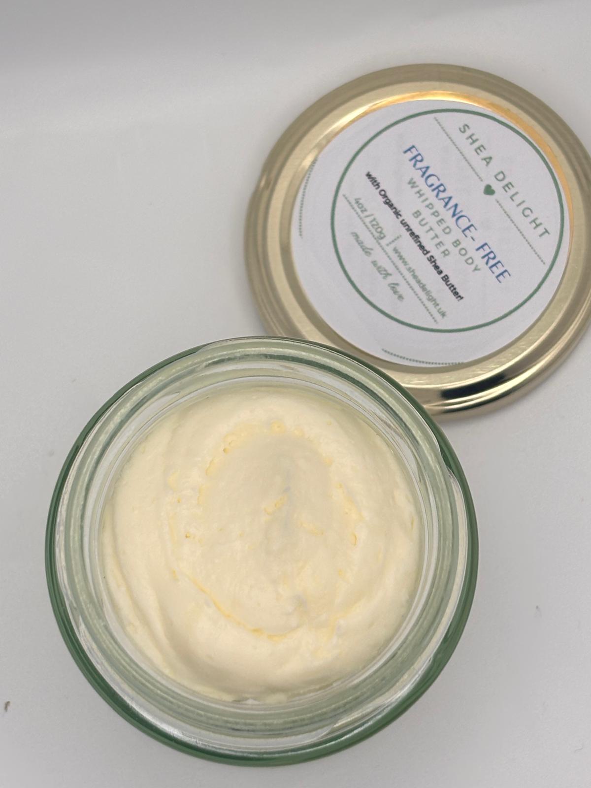Fragrance-Free whipped Body Butter