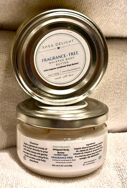 Fragrance-Free whipped Body Butter