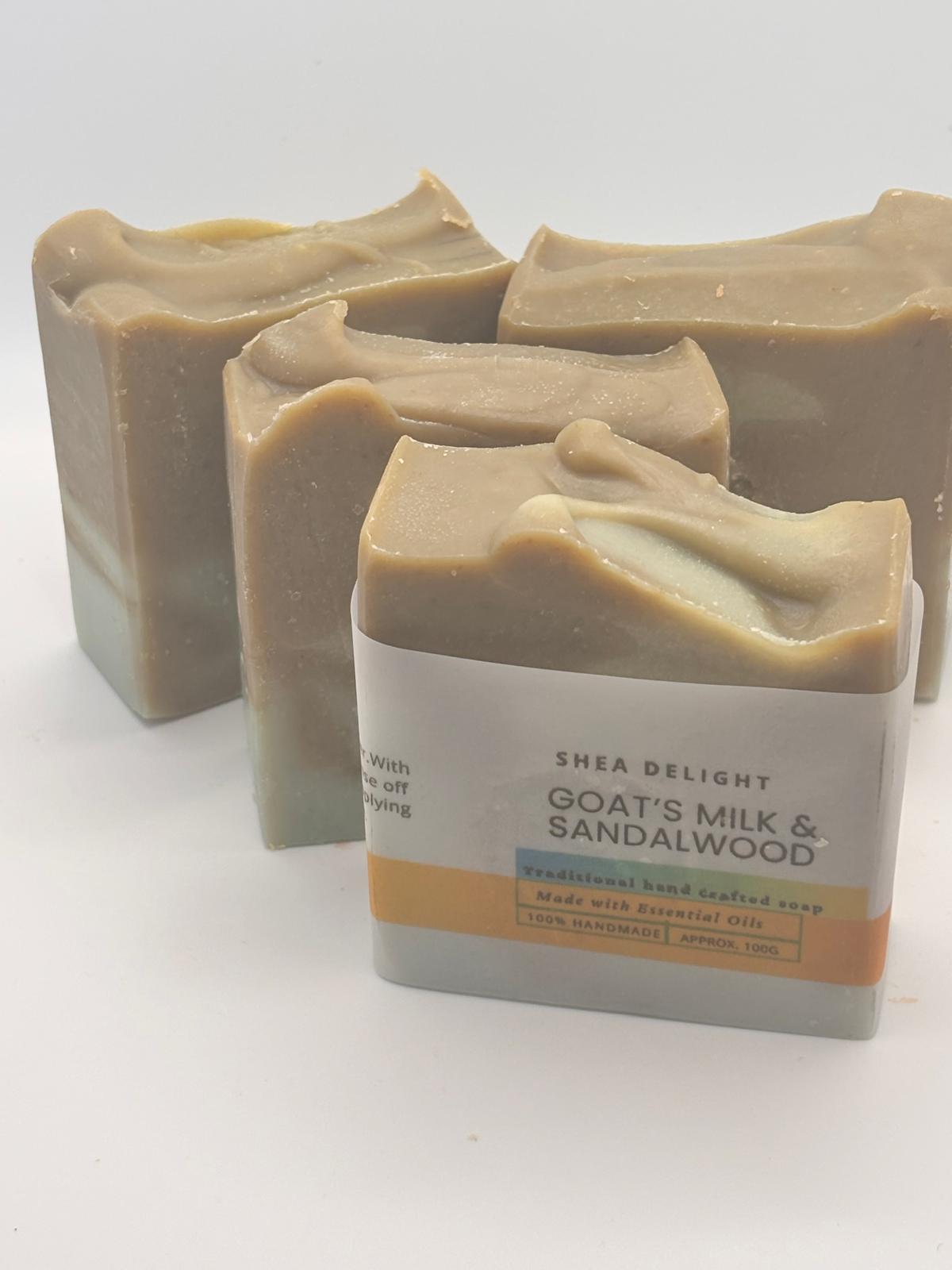 Goat's Milk & Sandalwood Handmade Soap