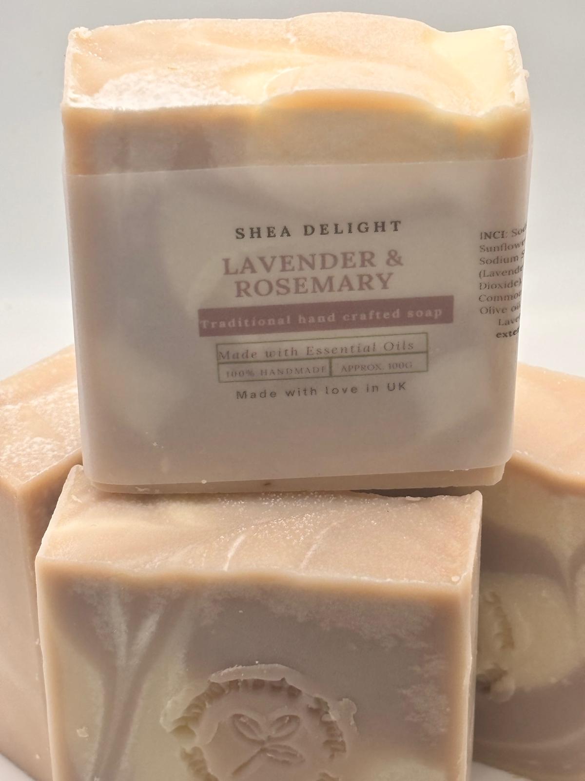 Lavendar & Rosemary Handmade Soap