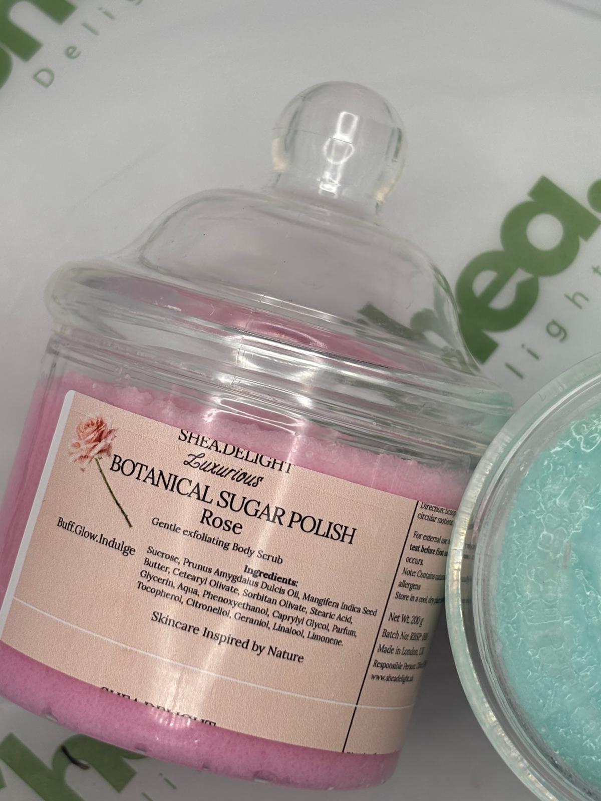 Rose Emulsified Sugar Scrubs