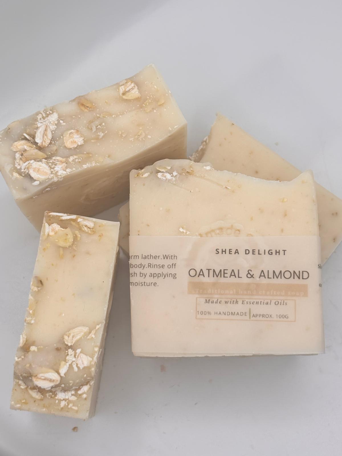 Oatmeal & Almond Handmade Soap