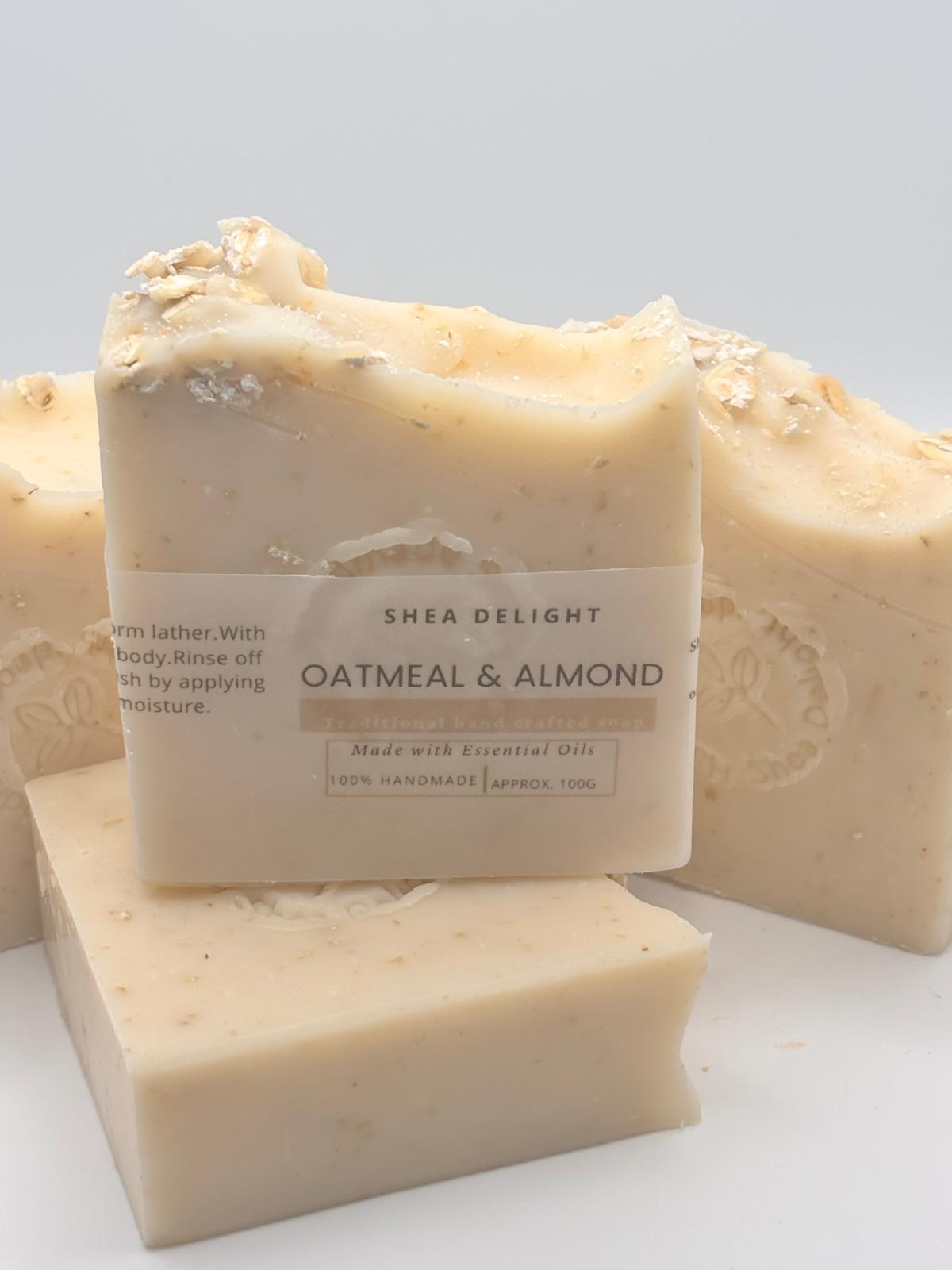 Oatmeal & Almond Handmade Soap