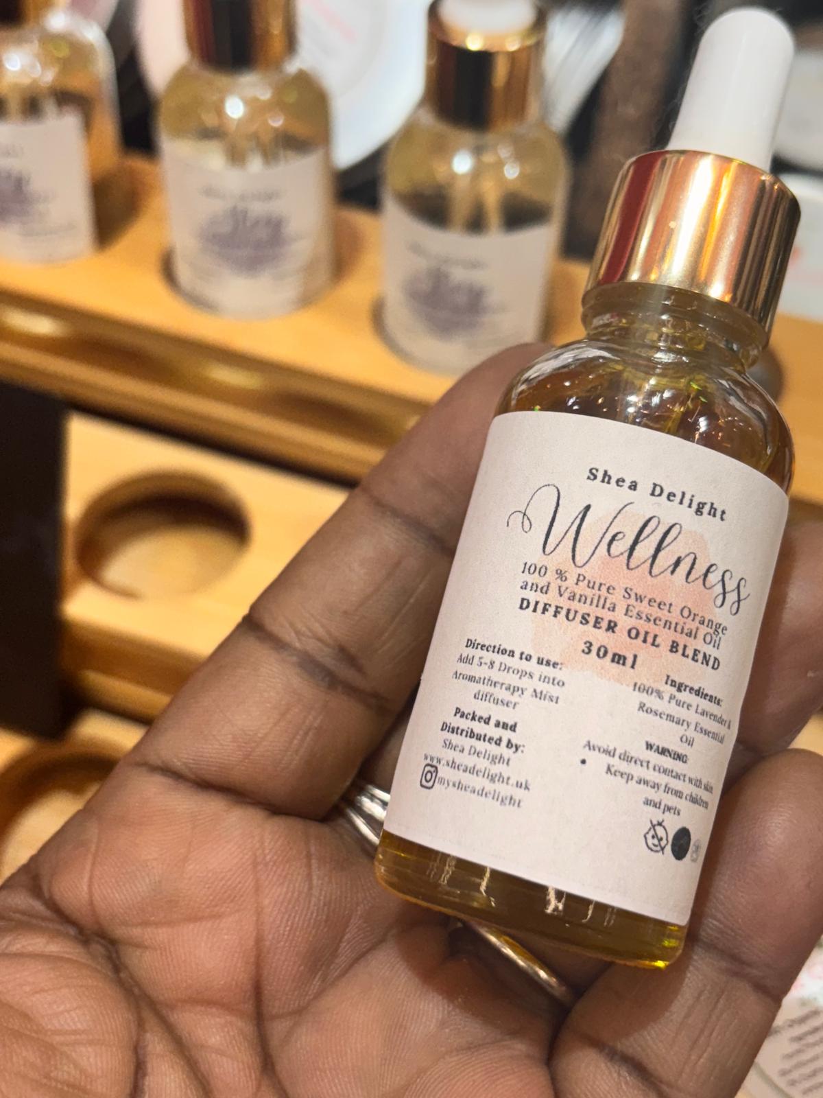 Sweet Orange & Vanilla Essential Oil Diffuser