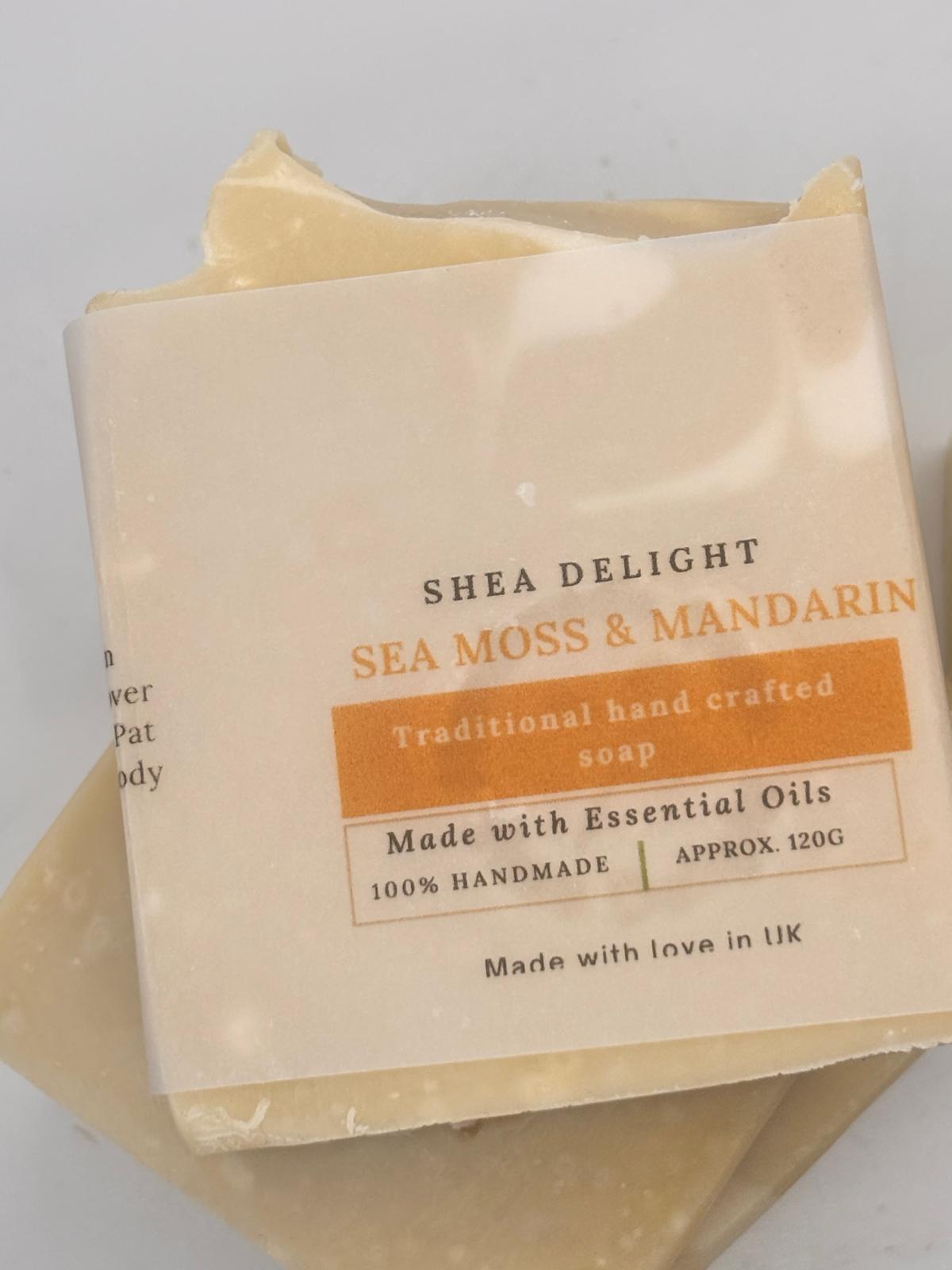 Seamoss & Mandarin Handmade Soap