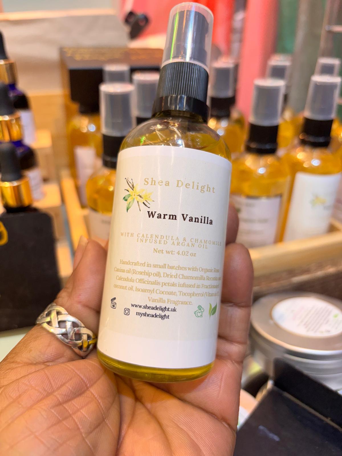 Calendula & Chamomile Infused Argan Body Oil