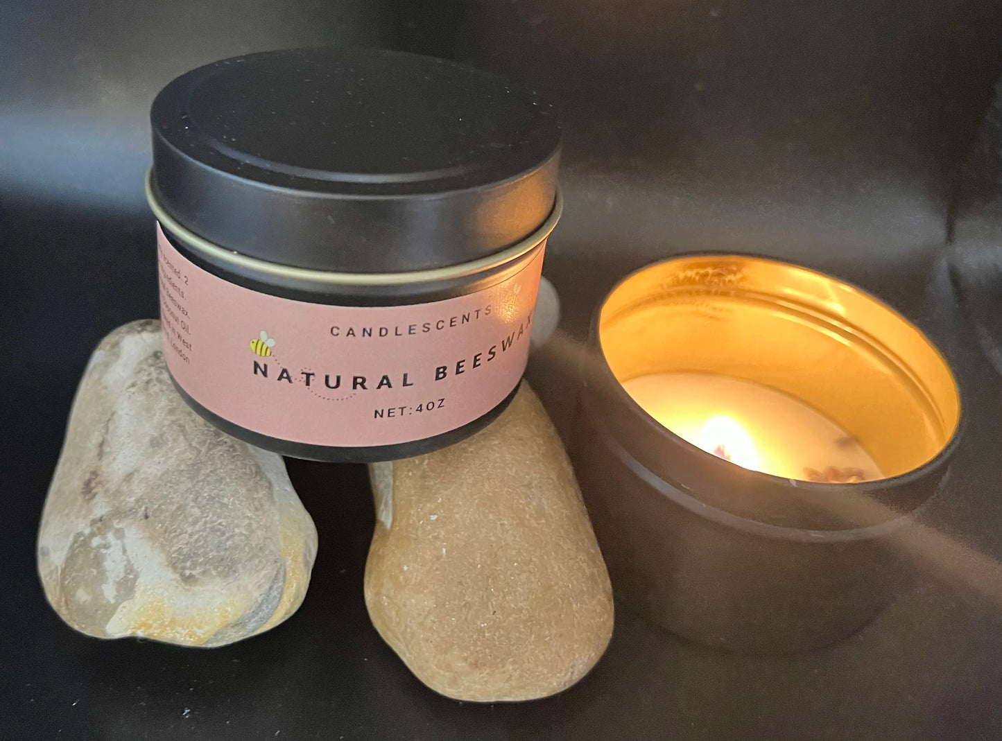 NATURAL BEESWAX CANDLE