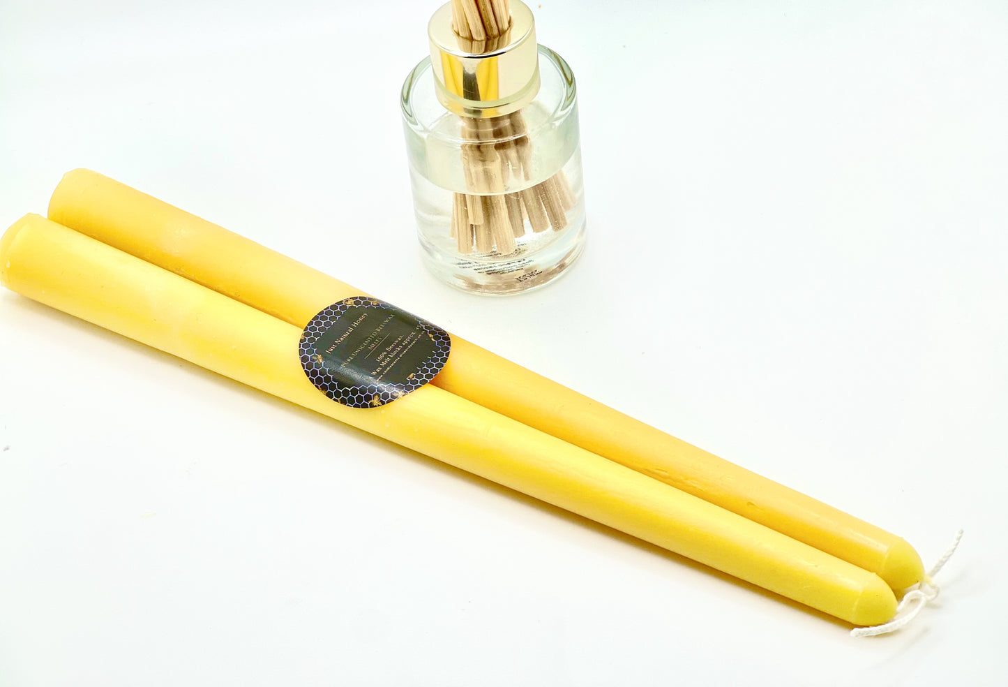 BEESWAX TAPER CANDLES