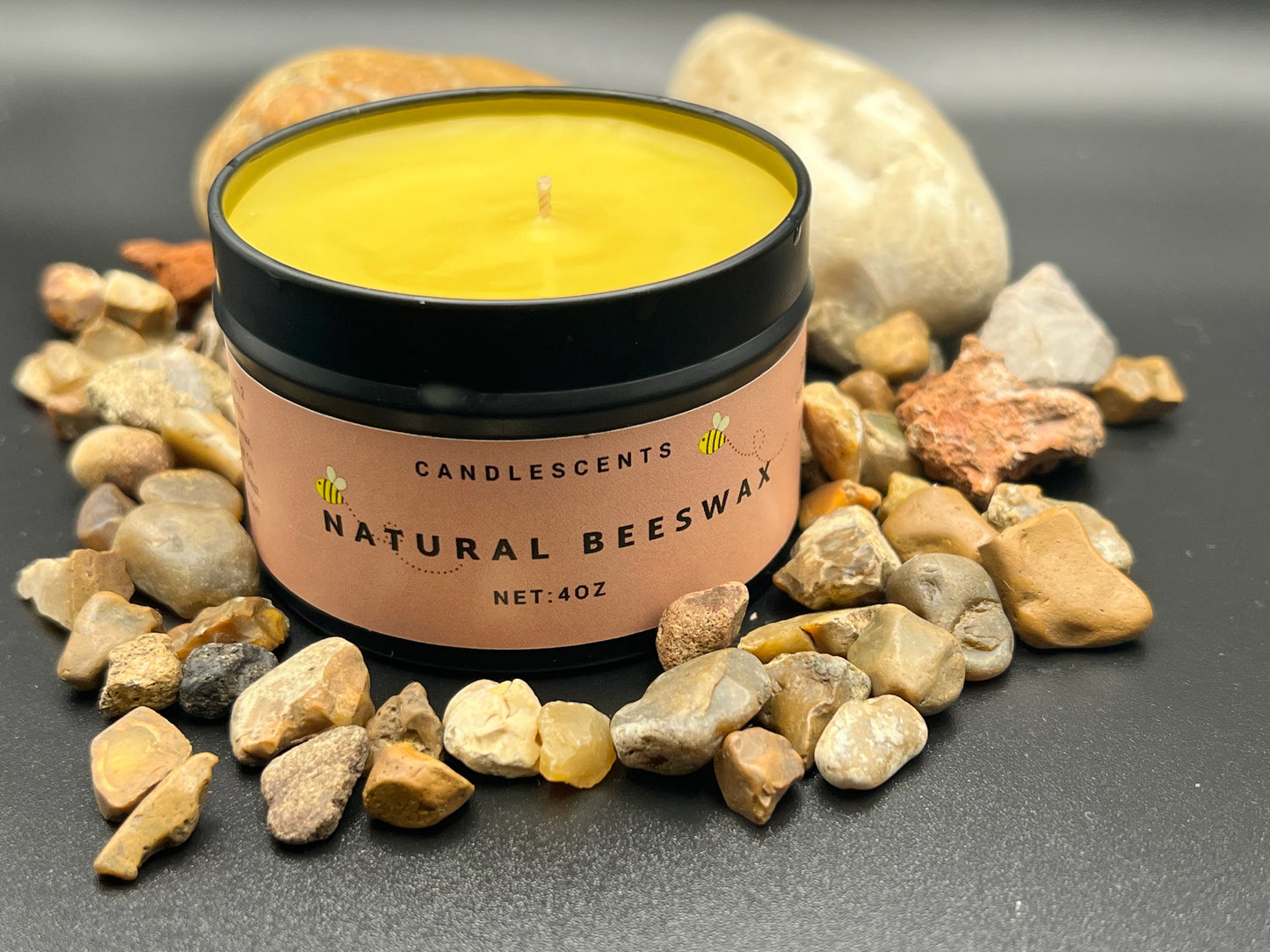 NATURAL BEESWAX CANDLE