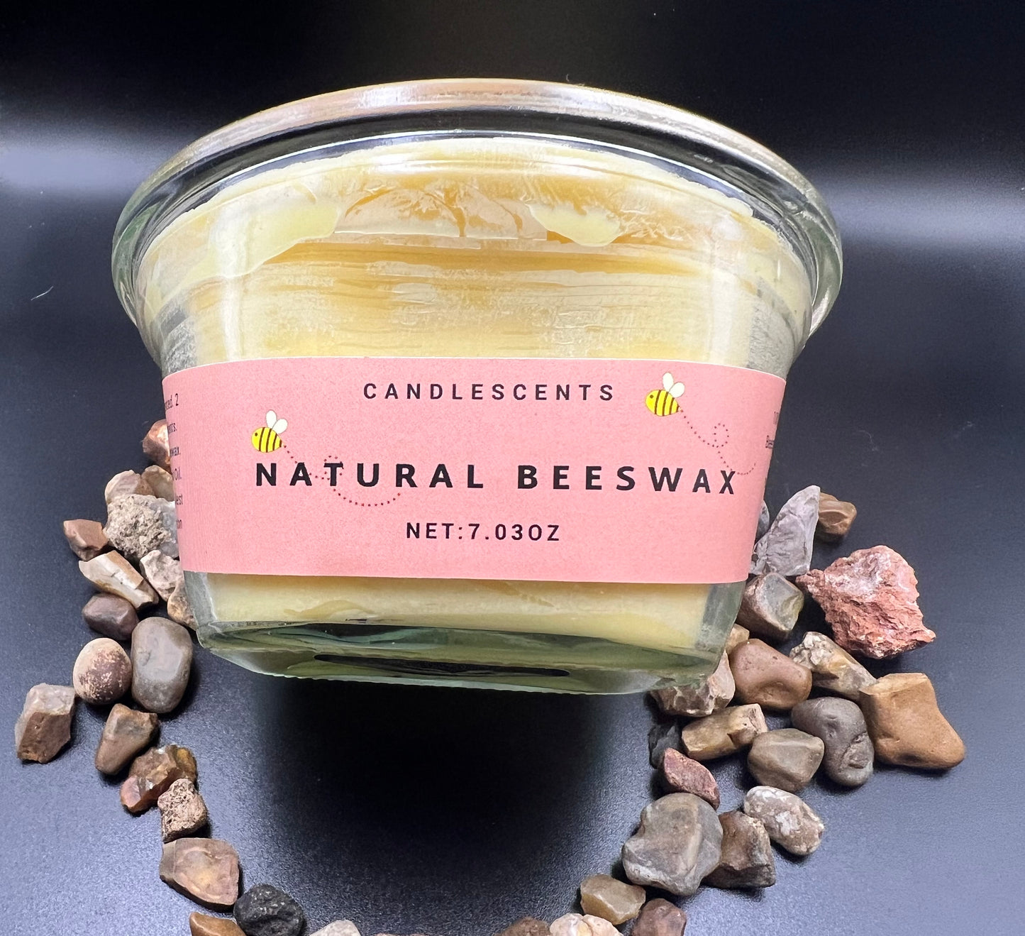 NATURAL BEESWAX CANDLE